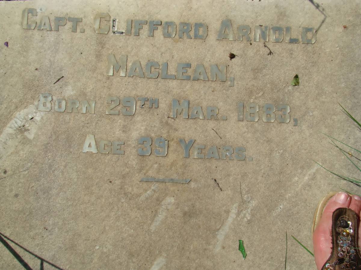 MACLEAN Clifford Arnold 1883-
