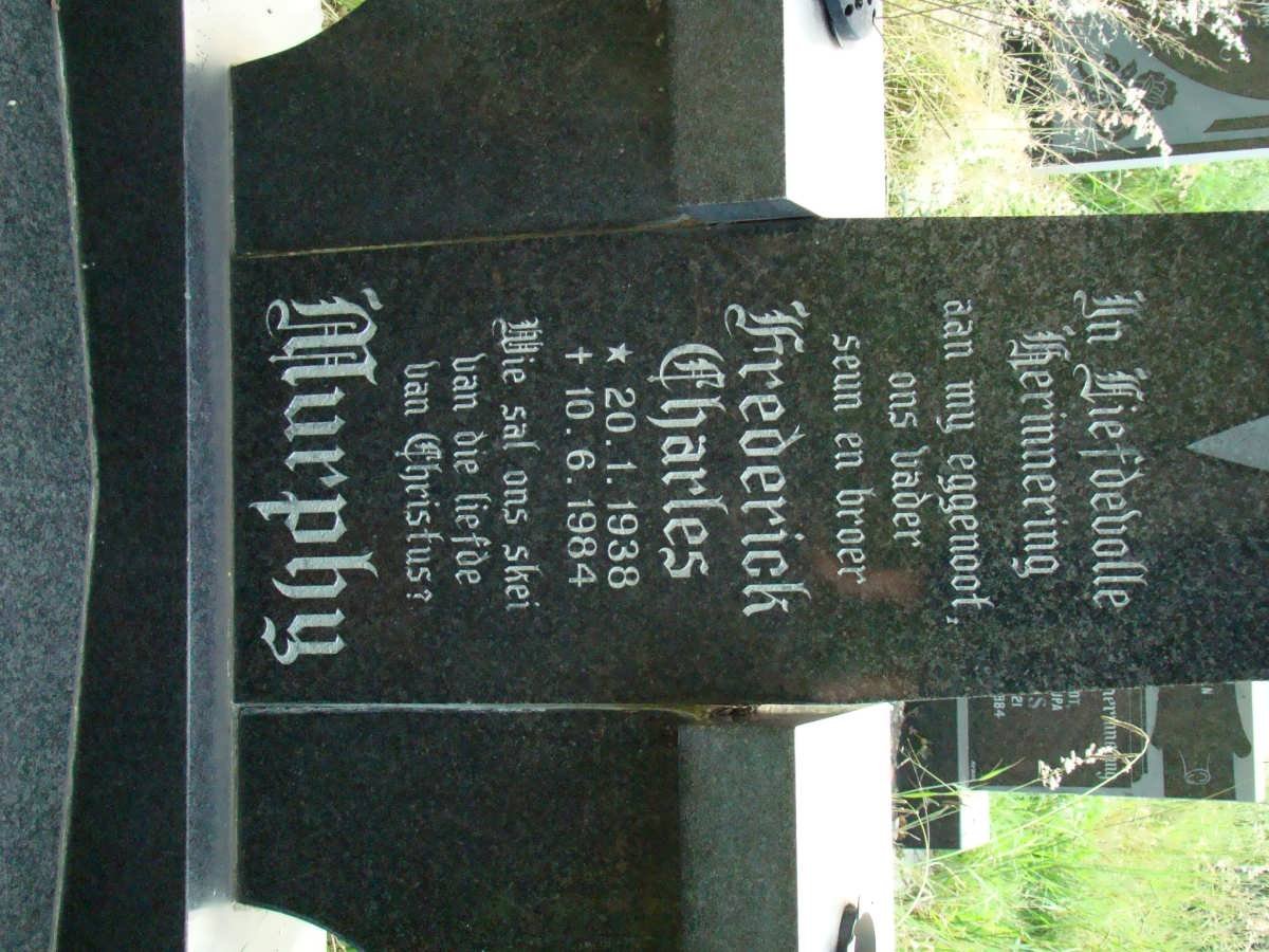 MURPHY Frederick Charles 1938-1984