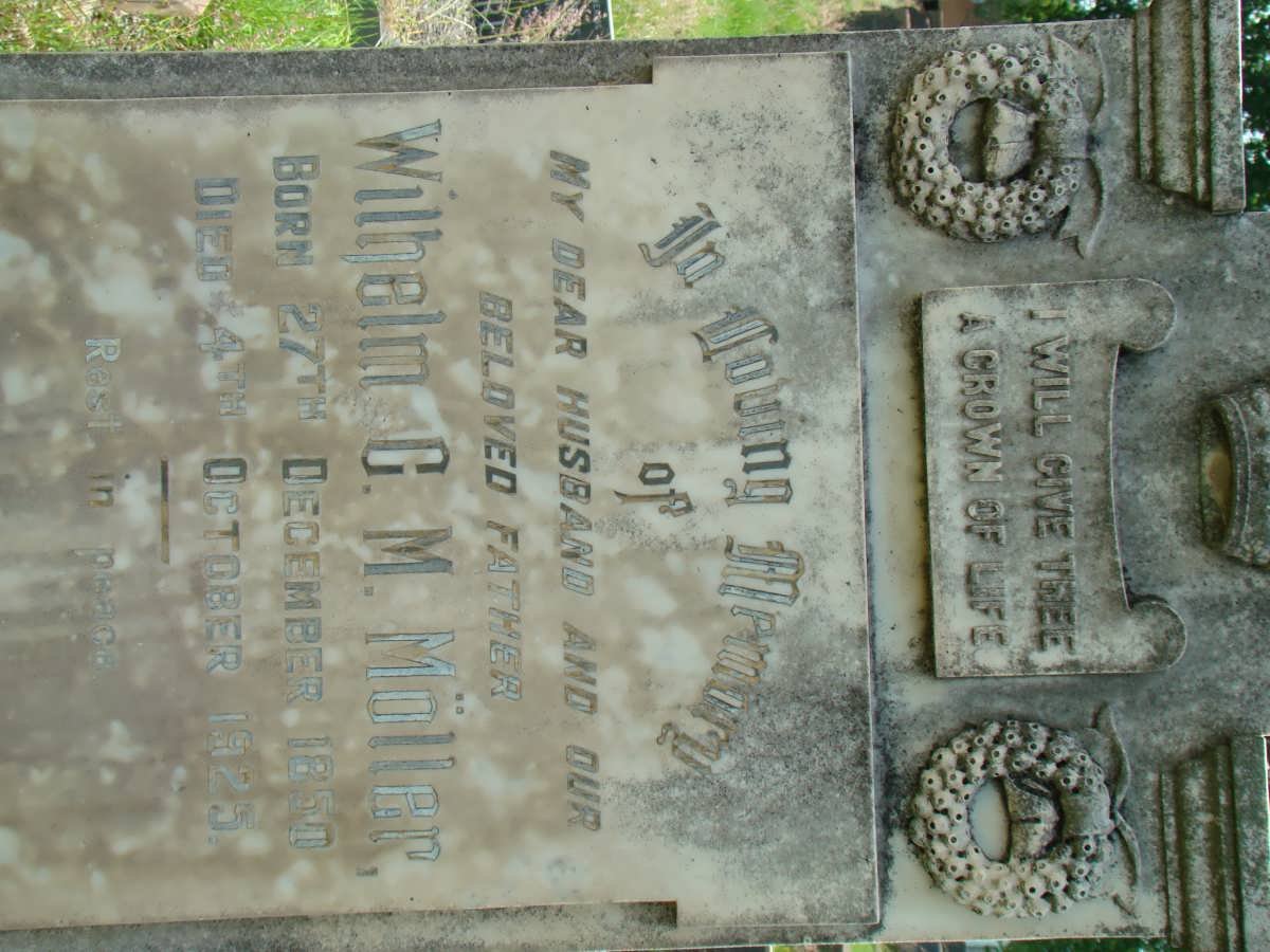 MOLLER Wilhelm C.M. 1850-1925