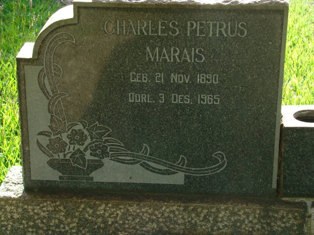 MARAIS Charles Petrus 1890-1965