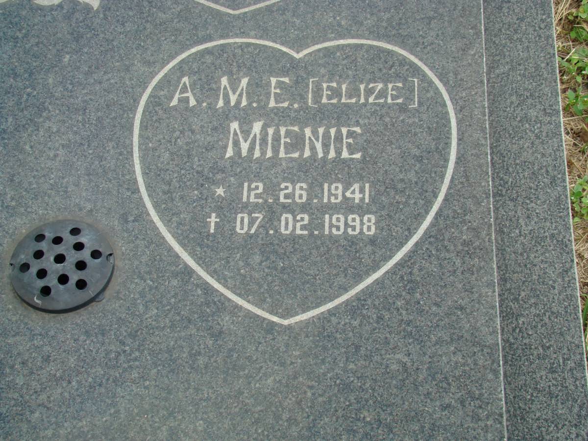 MIENIE A.M.E. 1941-1998