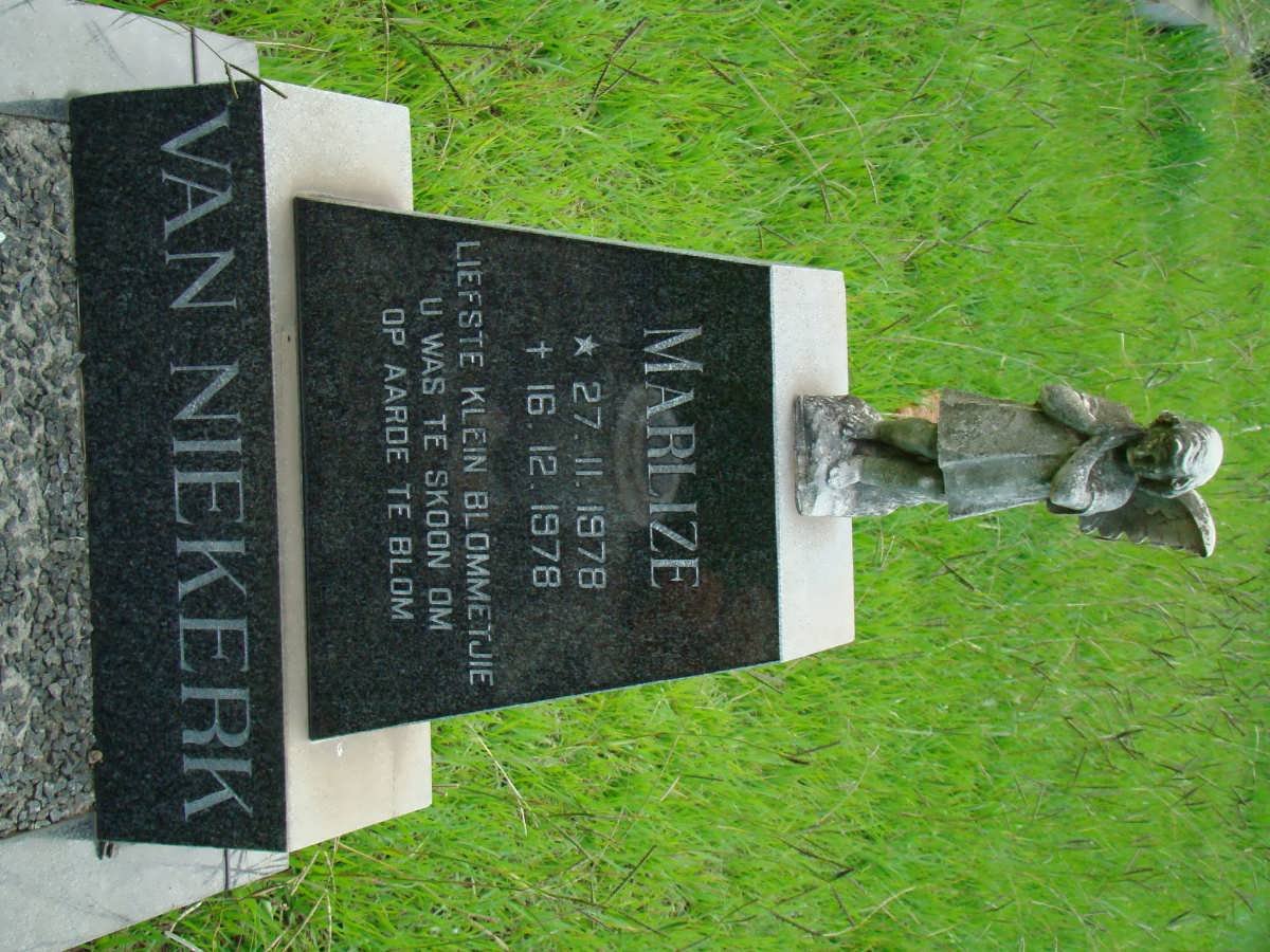NIEKERK Marelize, van 1978-1978