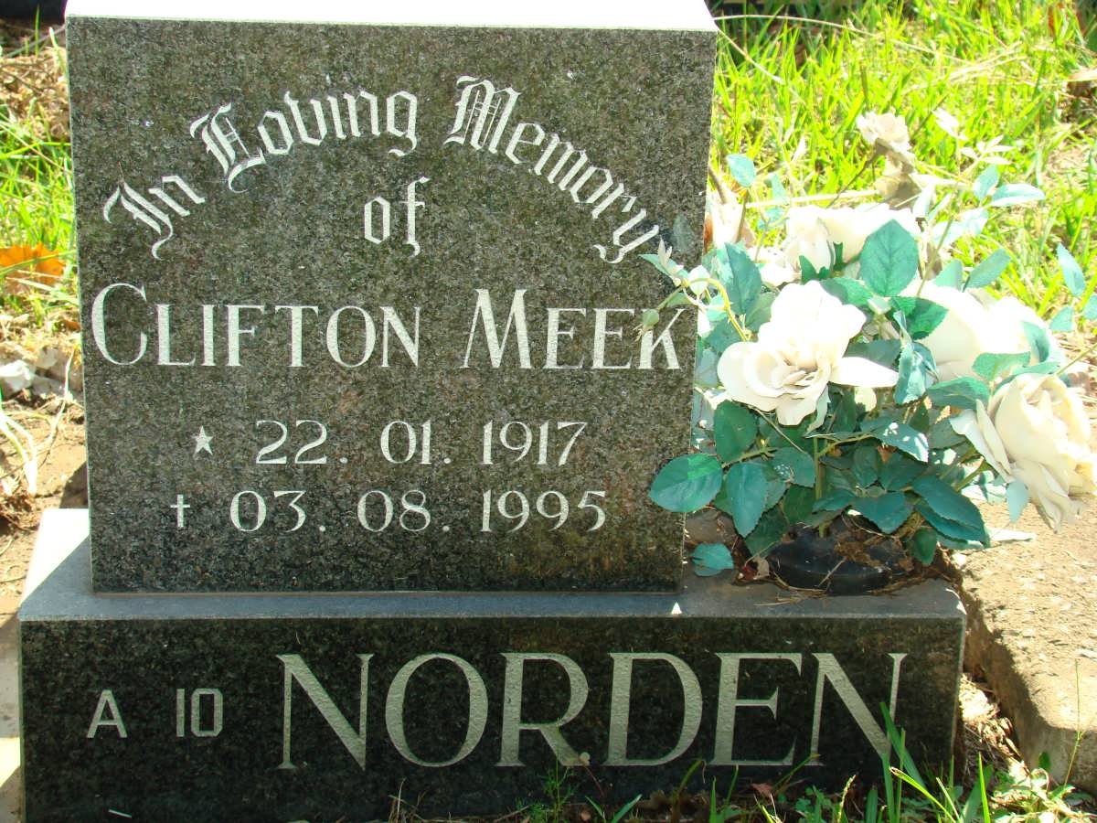 NORDEN Clifton Meek 1917-1995