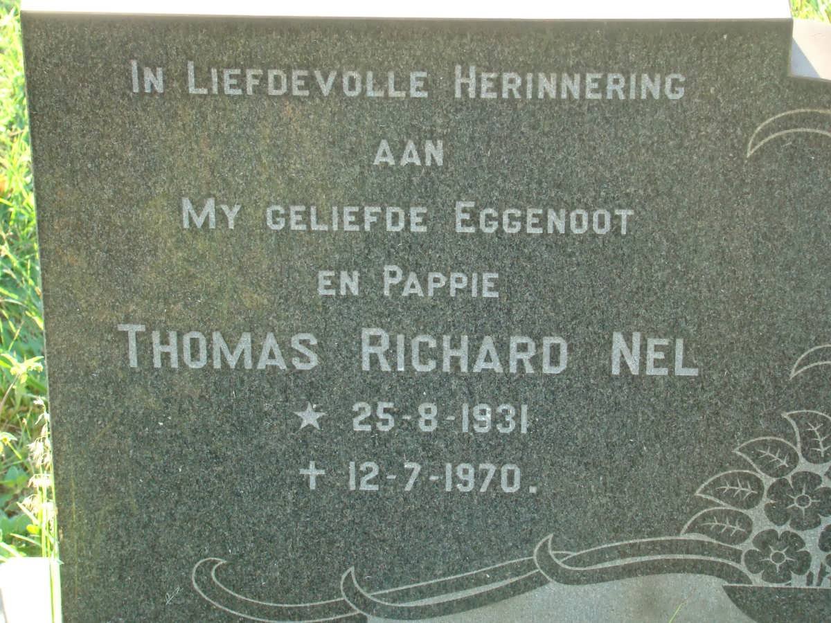 NEL Thomas Richard 1931-1970