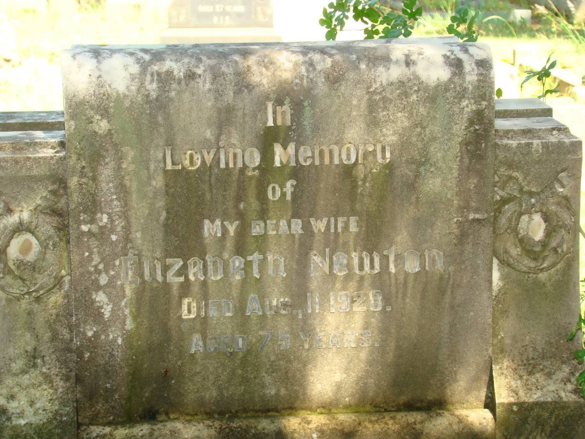 NEWTON Elizabeth -1928