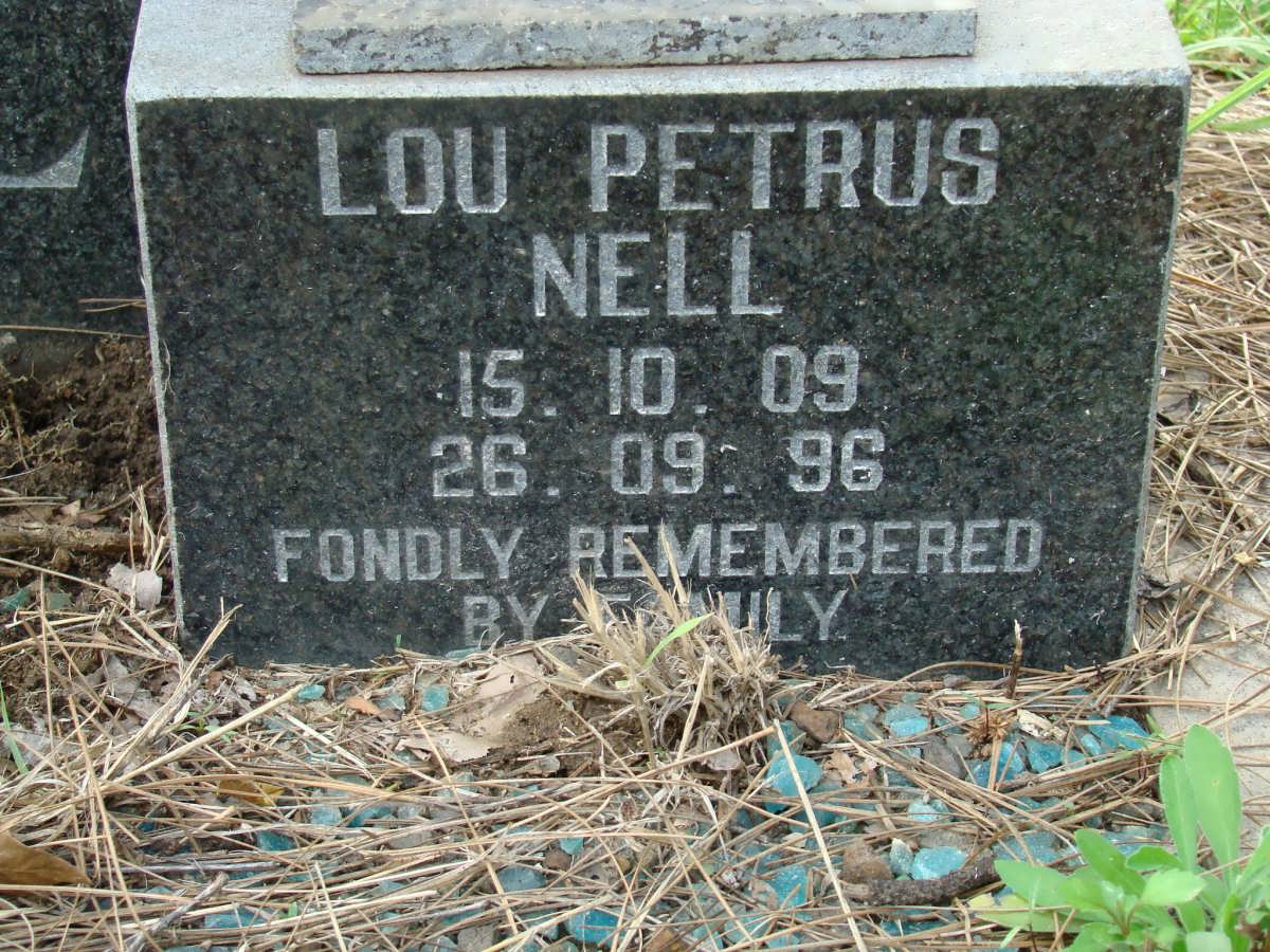 NELL Lou Petrus 1909-1996 