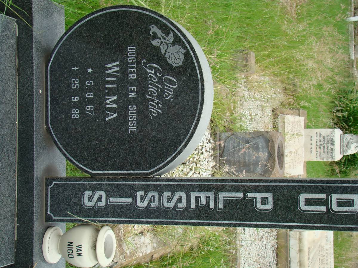 PLESSIS Wilma, du 1967-1988