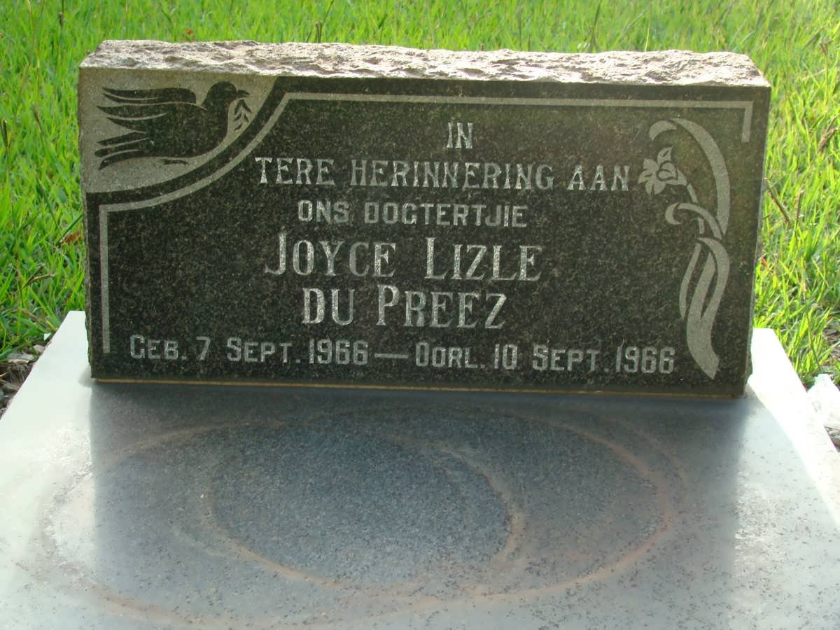 PREEZ Joyce Lizle, du 1966-1966