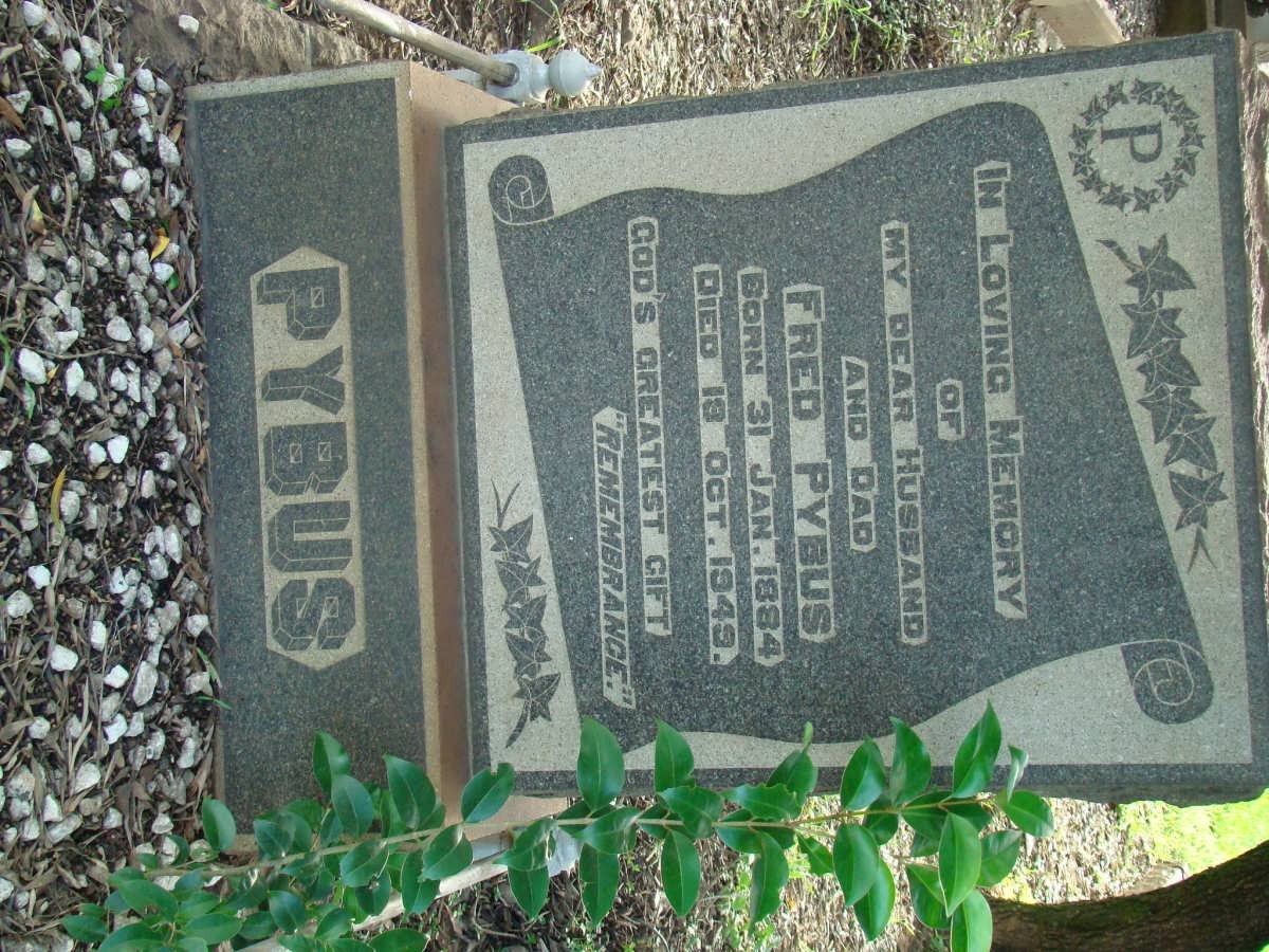 PYBUS Fred 1884-1949