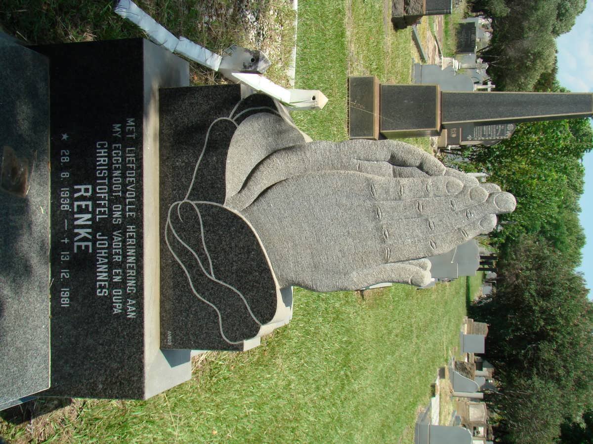 RENKE Christoffel Johannes 1938-1981