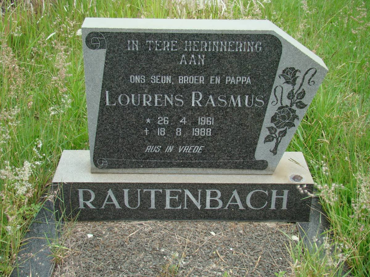 RAUTENBACH Lourens Rasmus 1961-1988