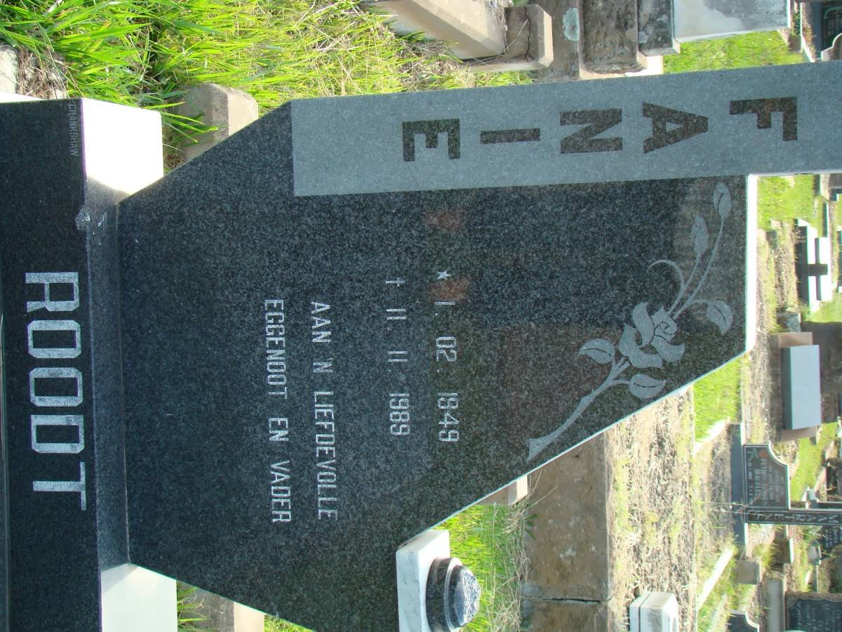 ROODT Fanie 1949-1989