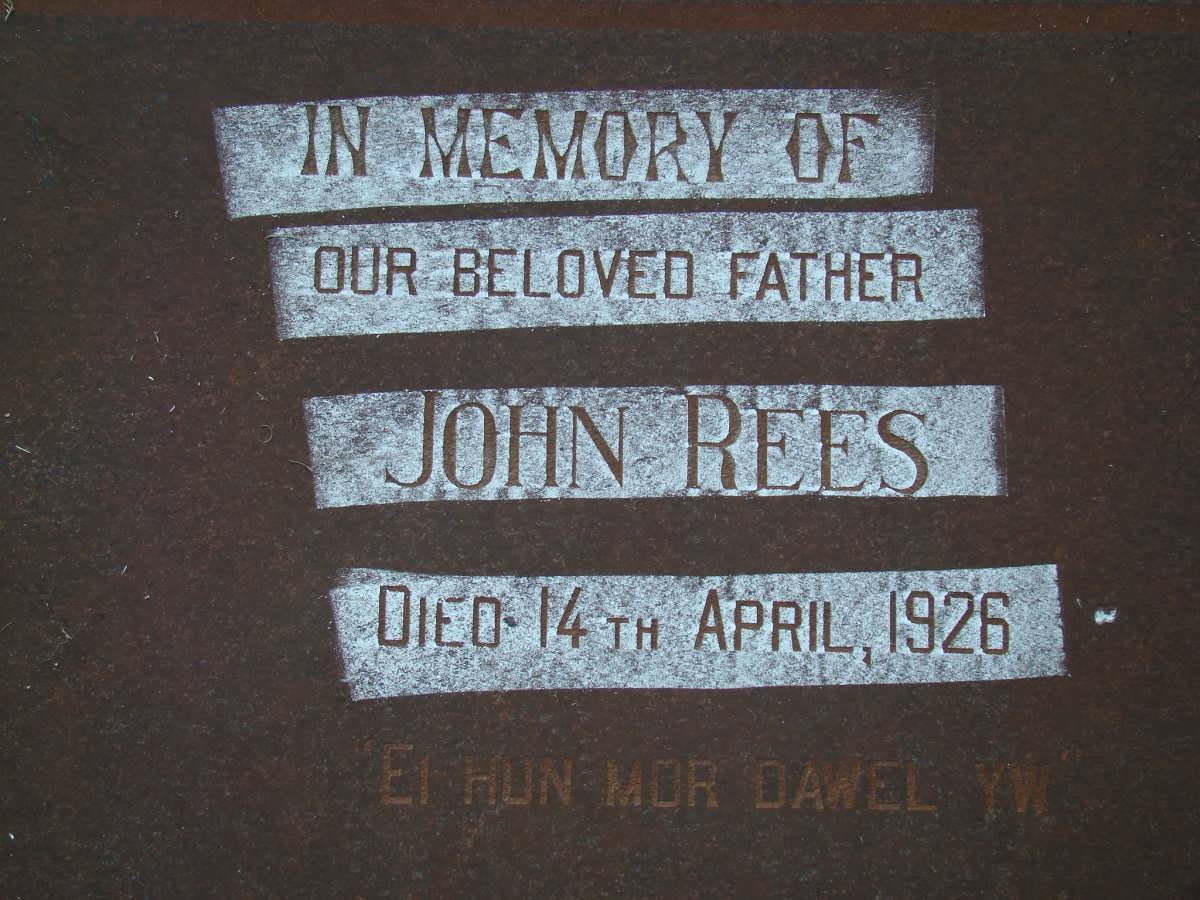 REES John -1926