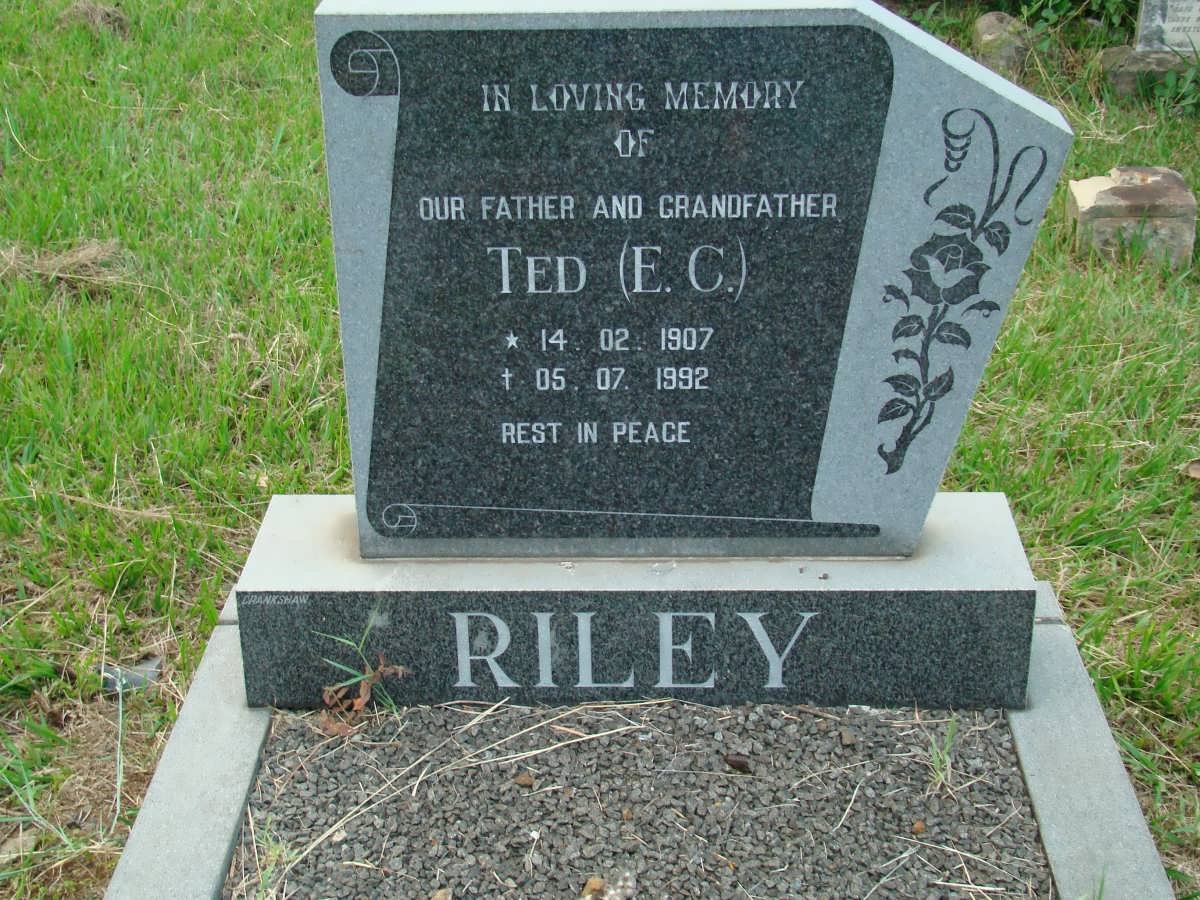 RILEY E.C. 1907-1992