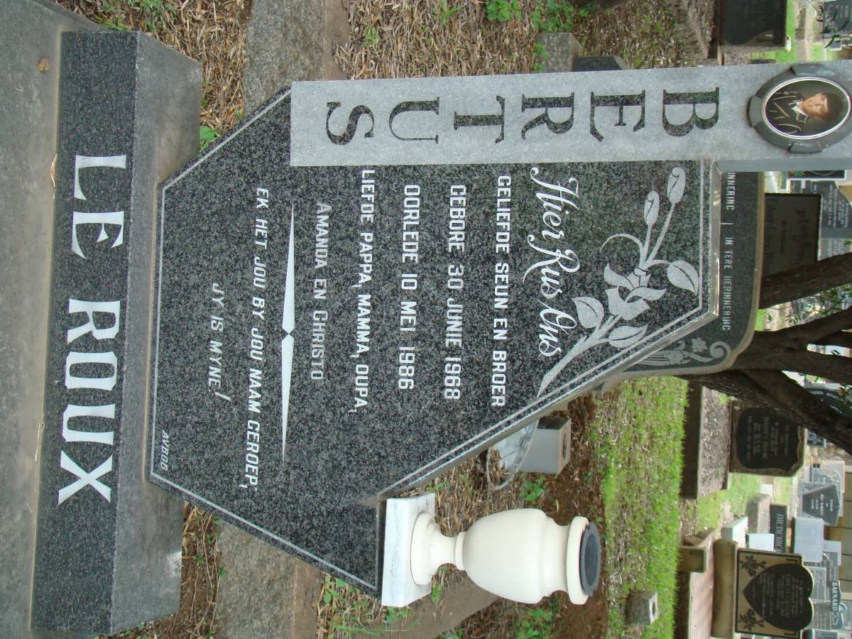 ROUX Bertus, le 1968-1986