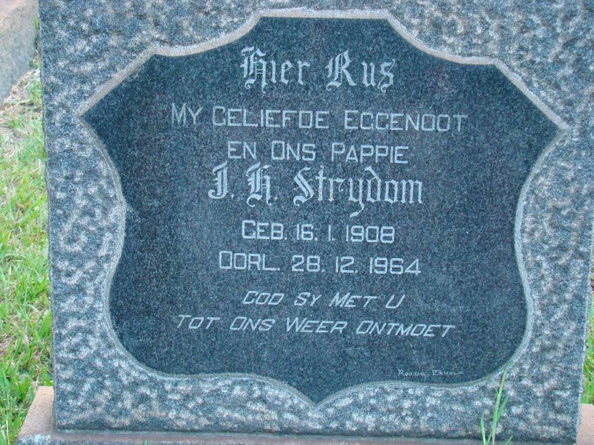 STRYDOM J.H. 1908-1964
