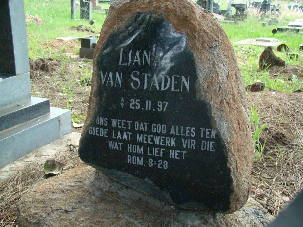 STADEN Liana, van 1997-1997