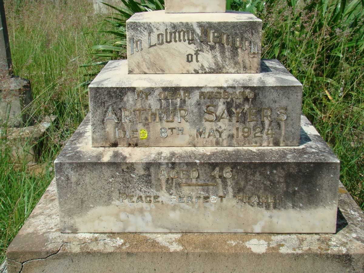 SAYERS Arthur -1924