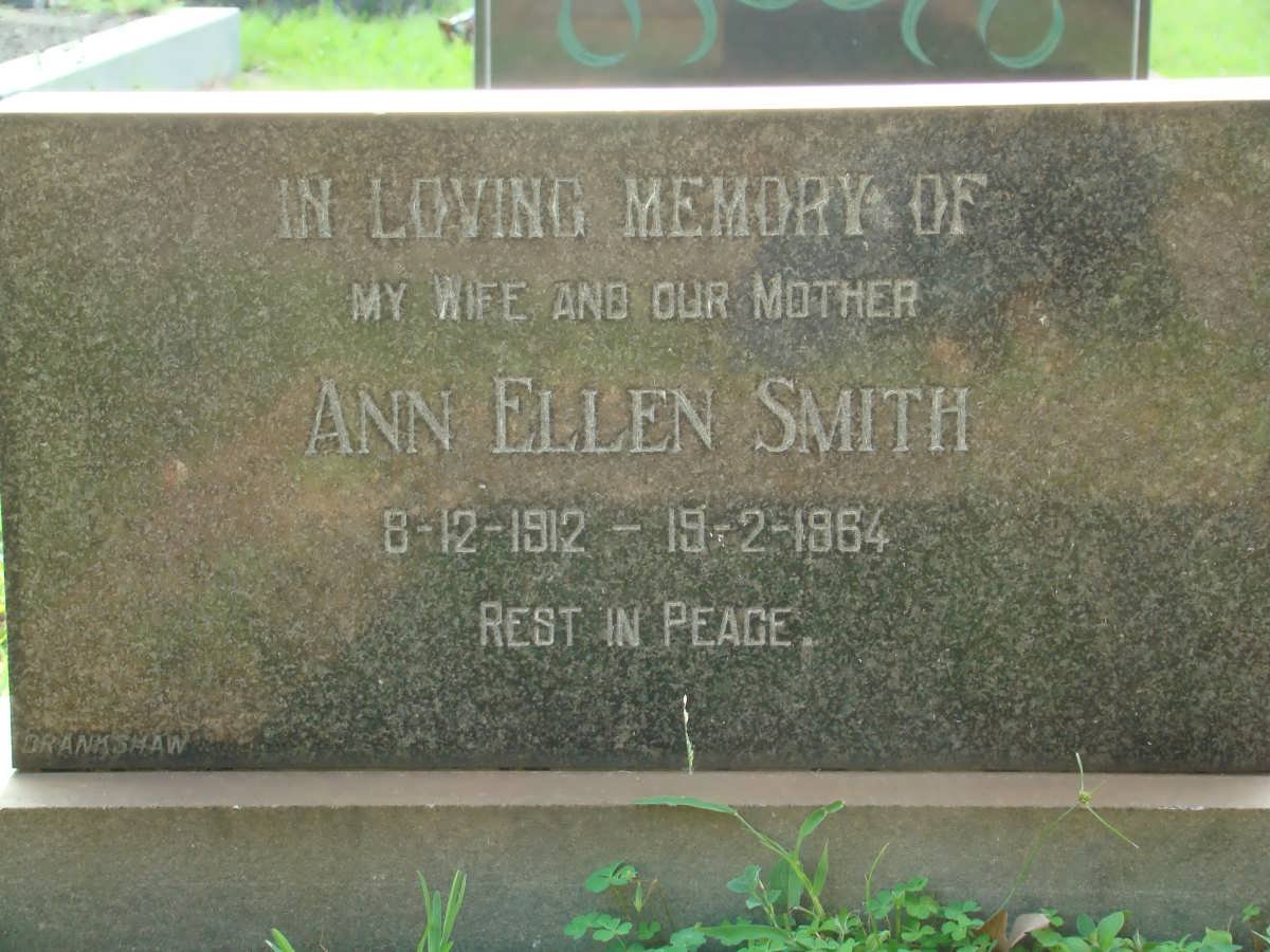 SMITH Ann Ellen 1912-1964
