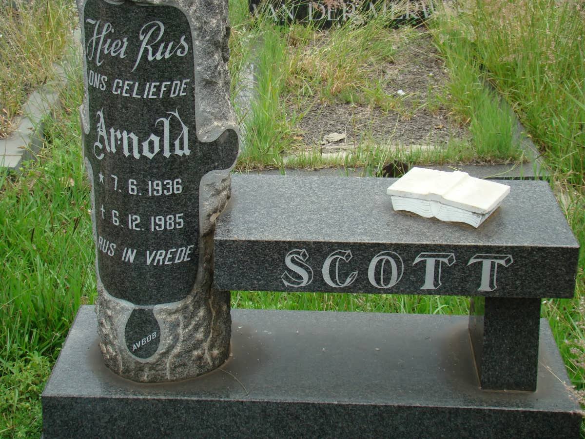 SCOTT Arnold 1936-1985