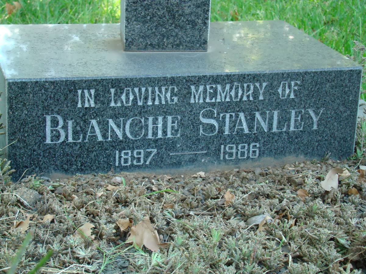 STANLEY Blanche 1897-1986