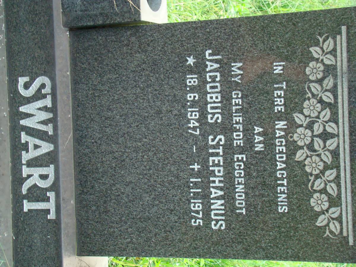 SWART Jacobus Stephanus 1947-1975