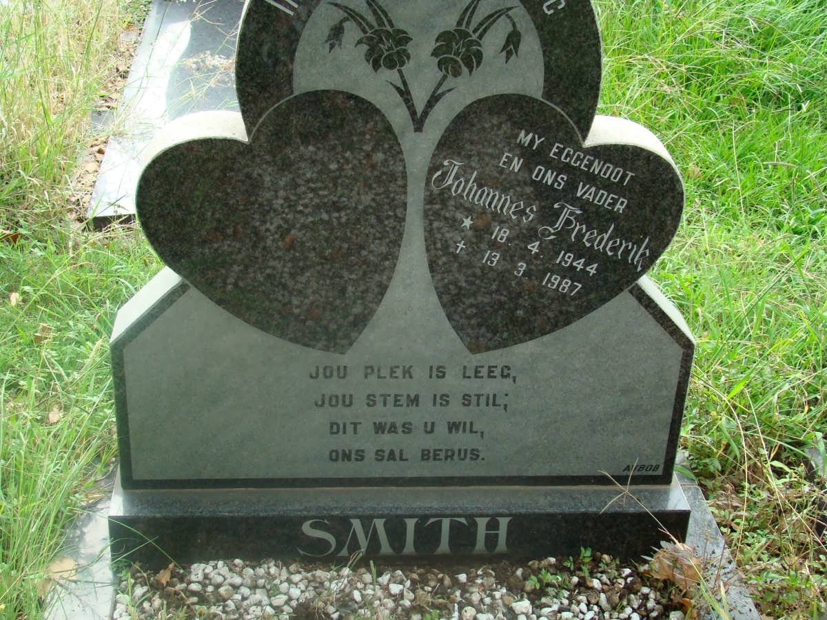 SMITH Johannes Frederik 1944-1987
