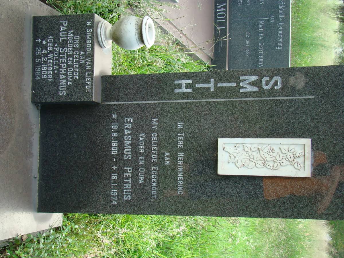 SMITH Erasmus Petrus 1900-1974 &amp; Paul Stephanus WEEBER 1909-1984
