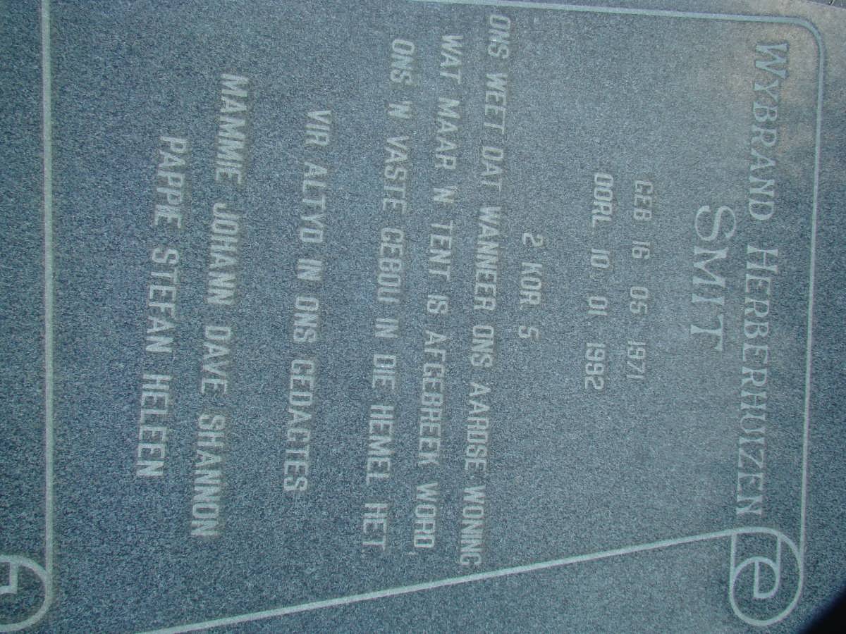 SMIT Wybrand Herberhuizen 1971-1992