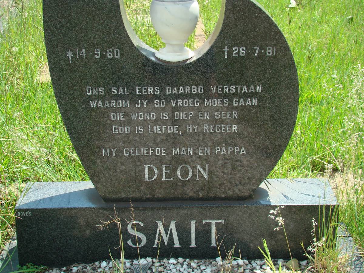 SMIT Deon 1960-1981