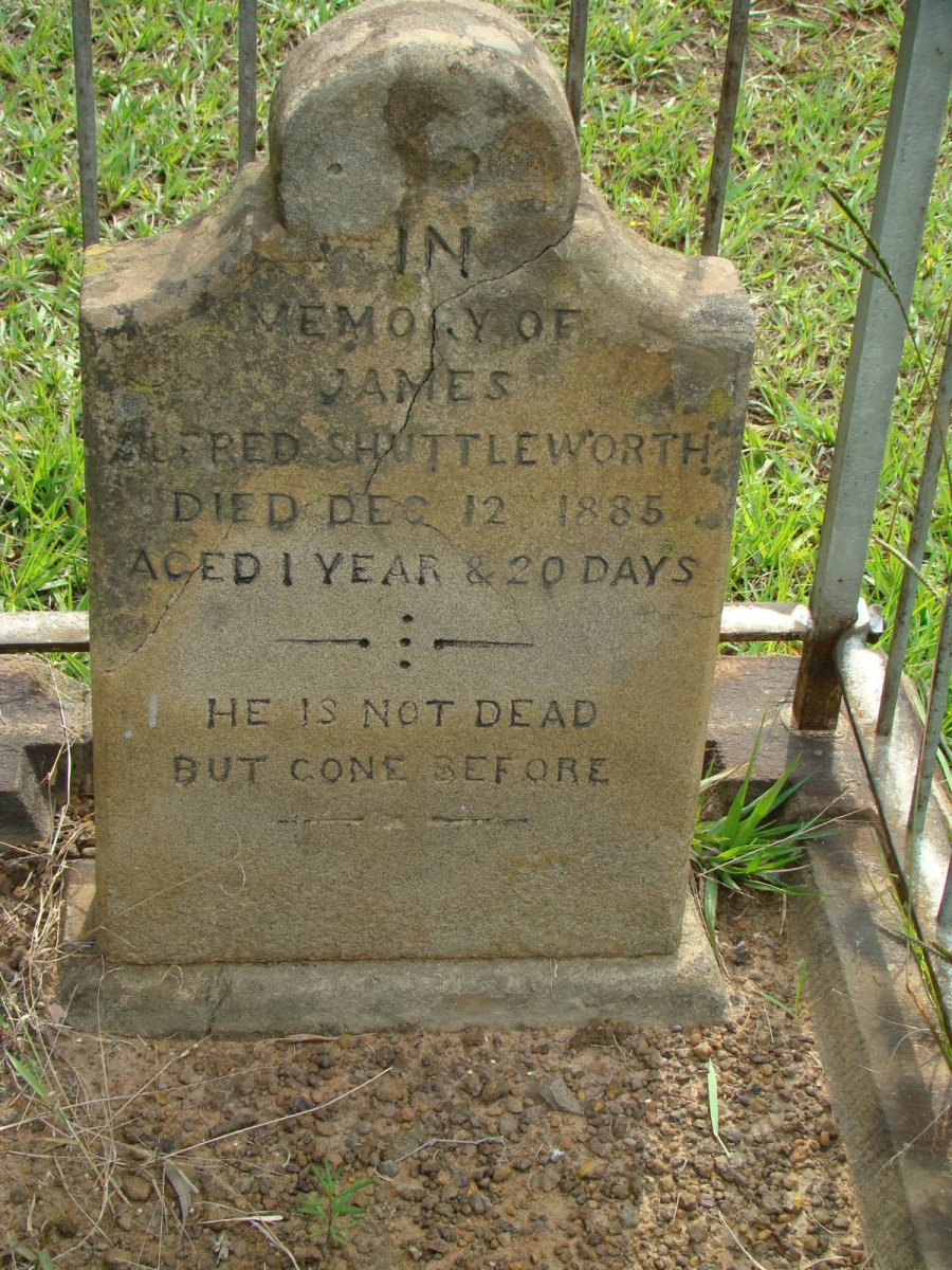 SHUTTLEWORTH James Alfred -1885