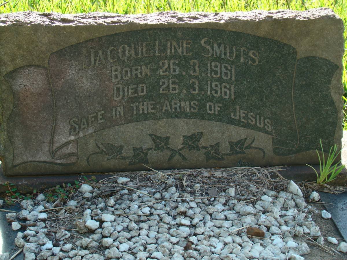 SMUTS Jaqueline 1961-1961
