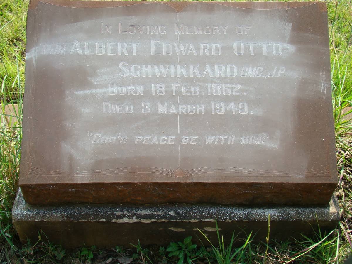 SCHWIKKARD Albert Edward 1862-1949