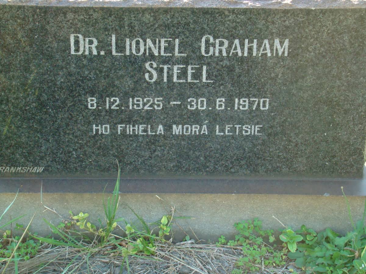 STEEL Lionel Graham 1925-1970