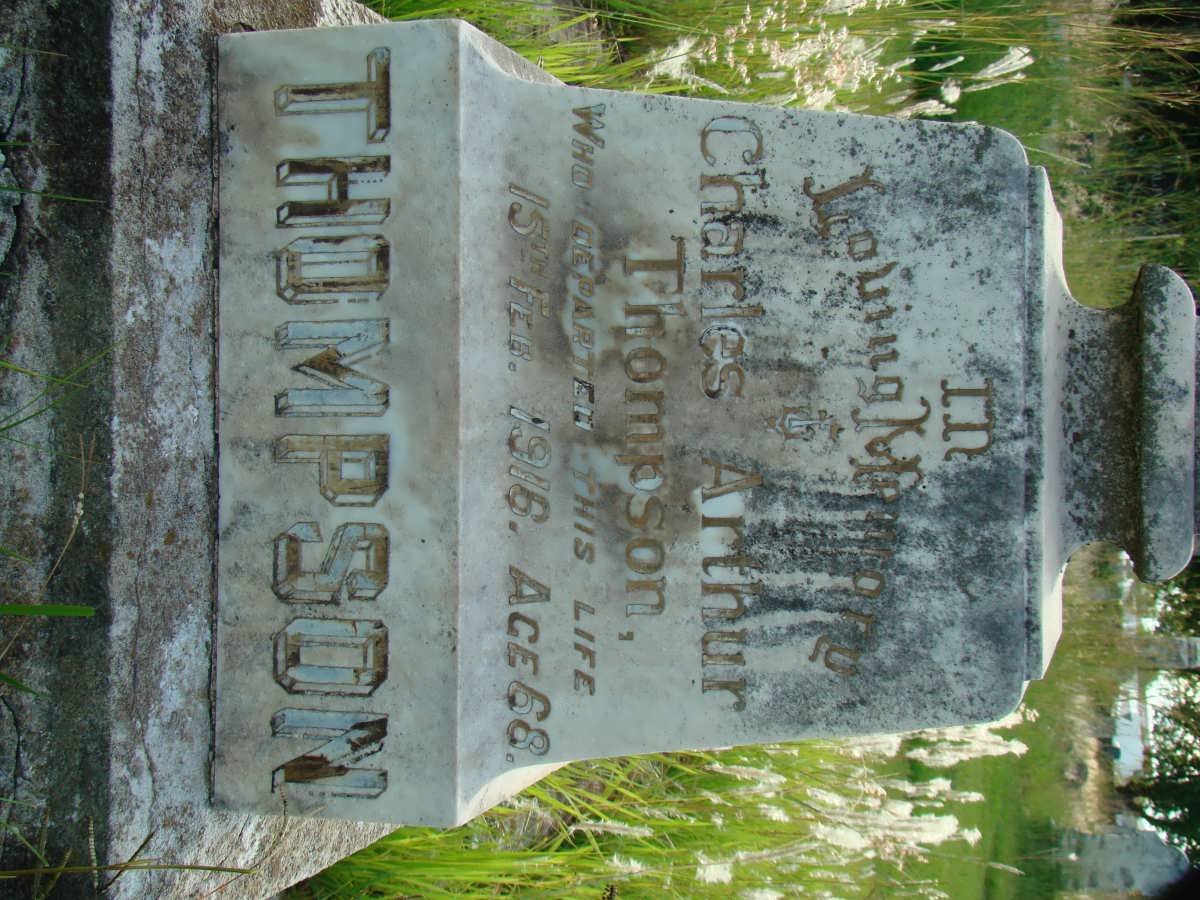 THOMPSON Charles Arthur -1916
