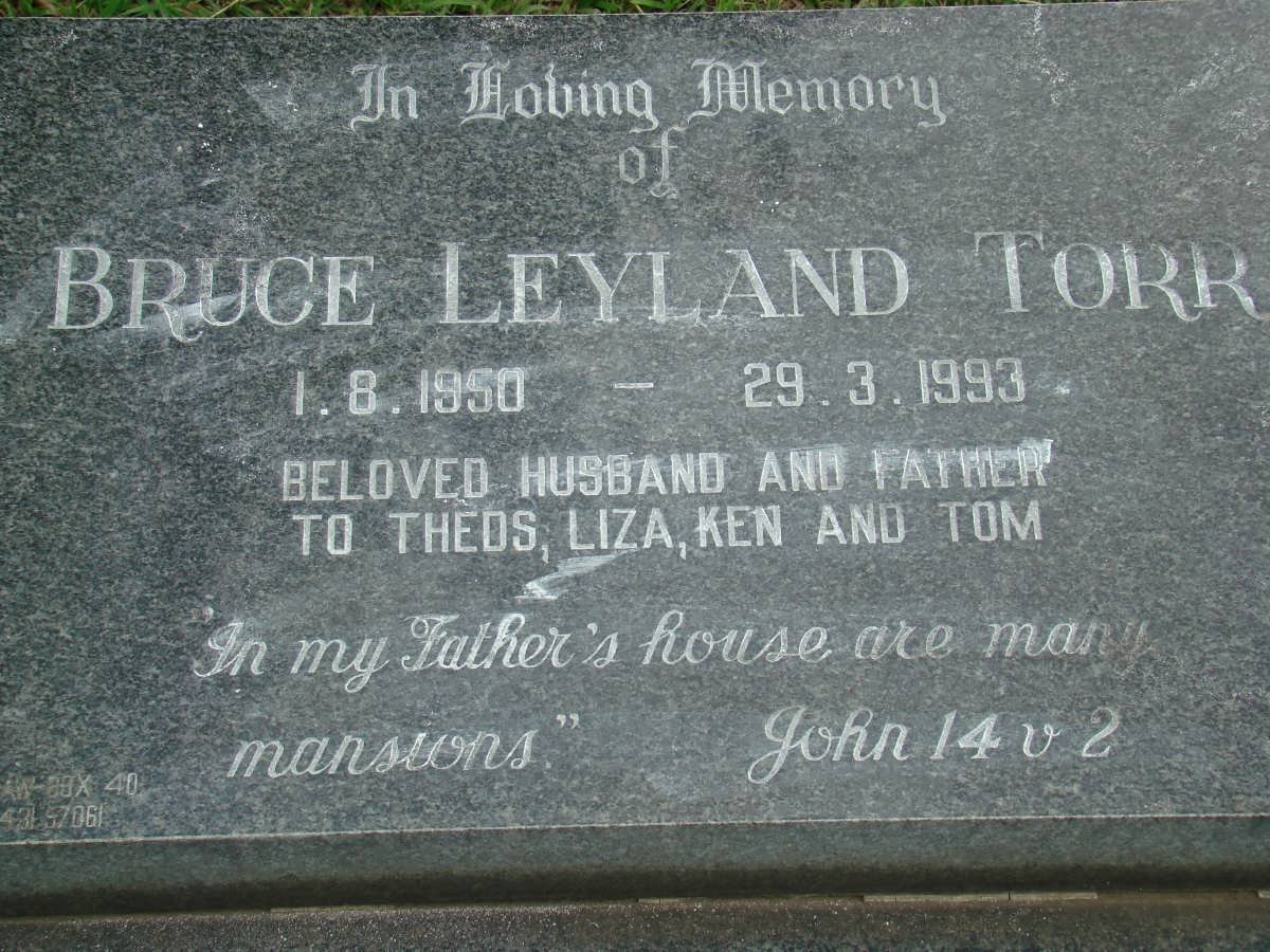 TORR Bruce Leyland 1950-1993