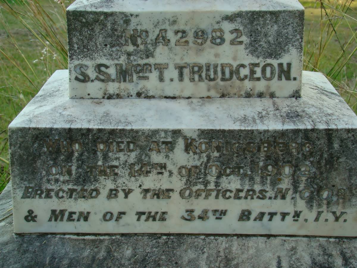 TRUDGEON T. -1902