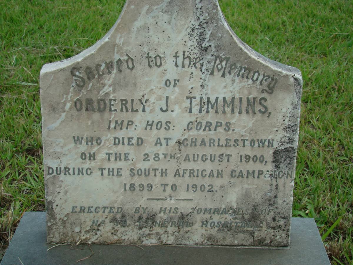 TIMMINS J. -1900