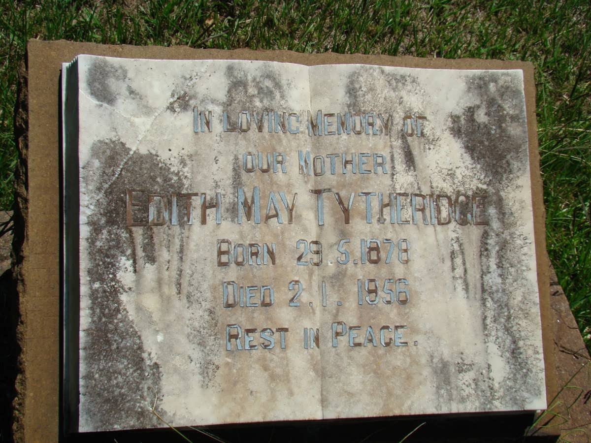 TYTHERIDGE Edith May 1878-1956