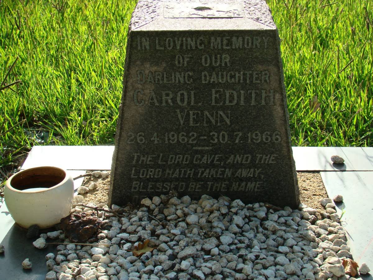 VENN Carol Edith 1962-1966