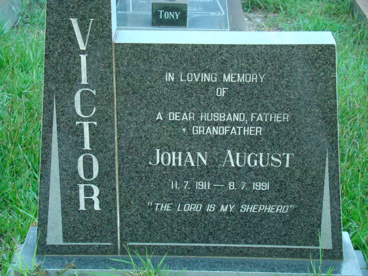 VICTOR Johan August 1911-1991