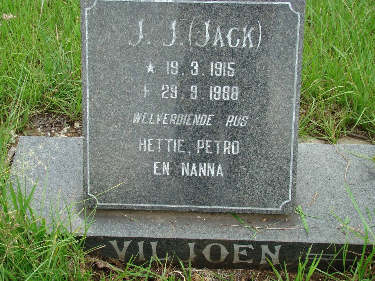 VILJOEN J.J. 1915-1988