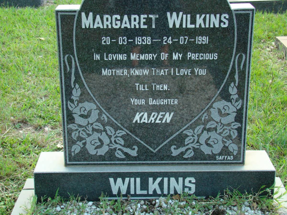 WILKINS Margaret 1938-1991