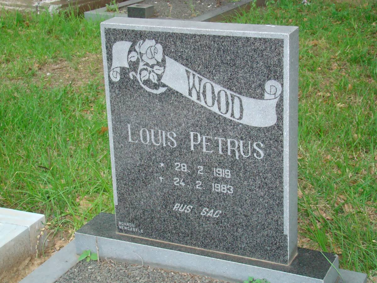 WOOD Louis Petrus 1919-1983