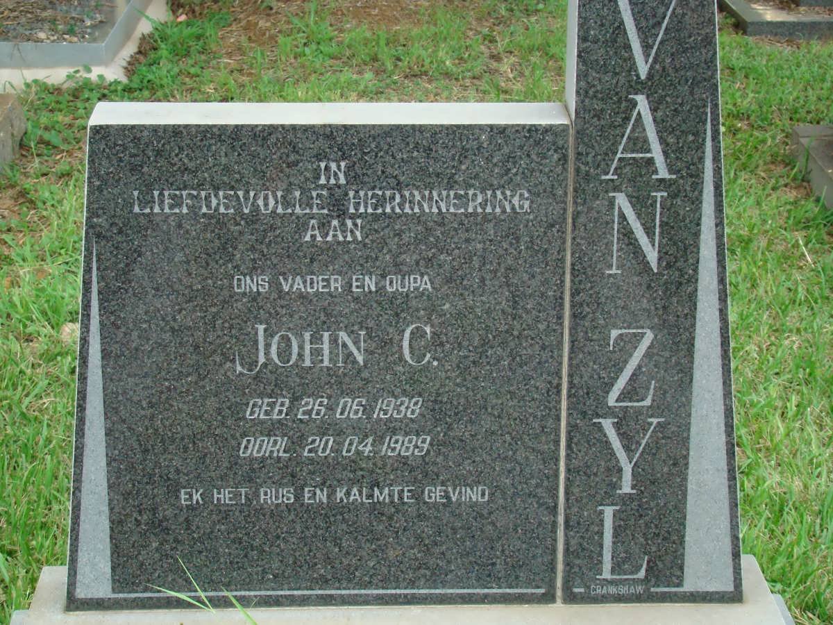 ZYL John C., van 1938-1989