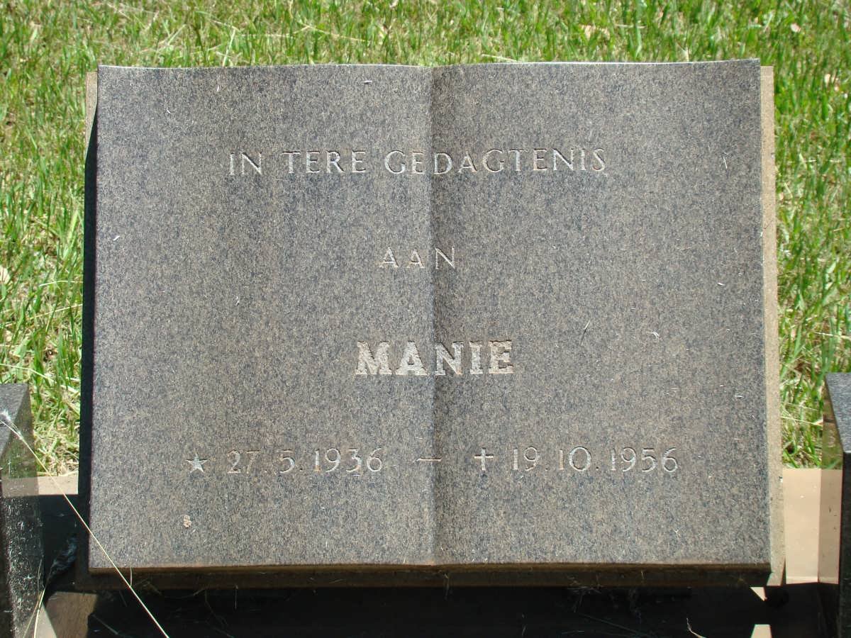 ? Manie 1936-1956