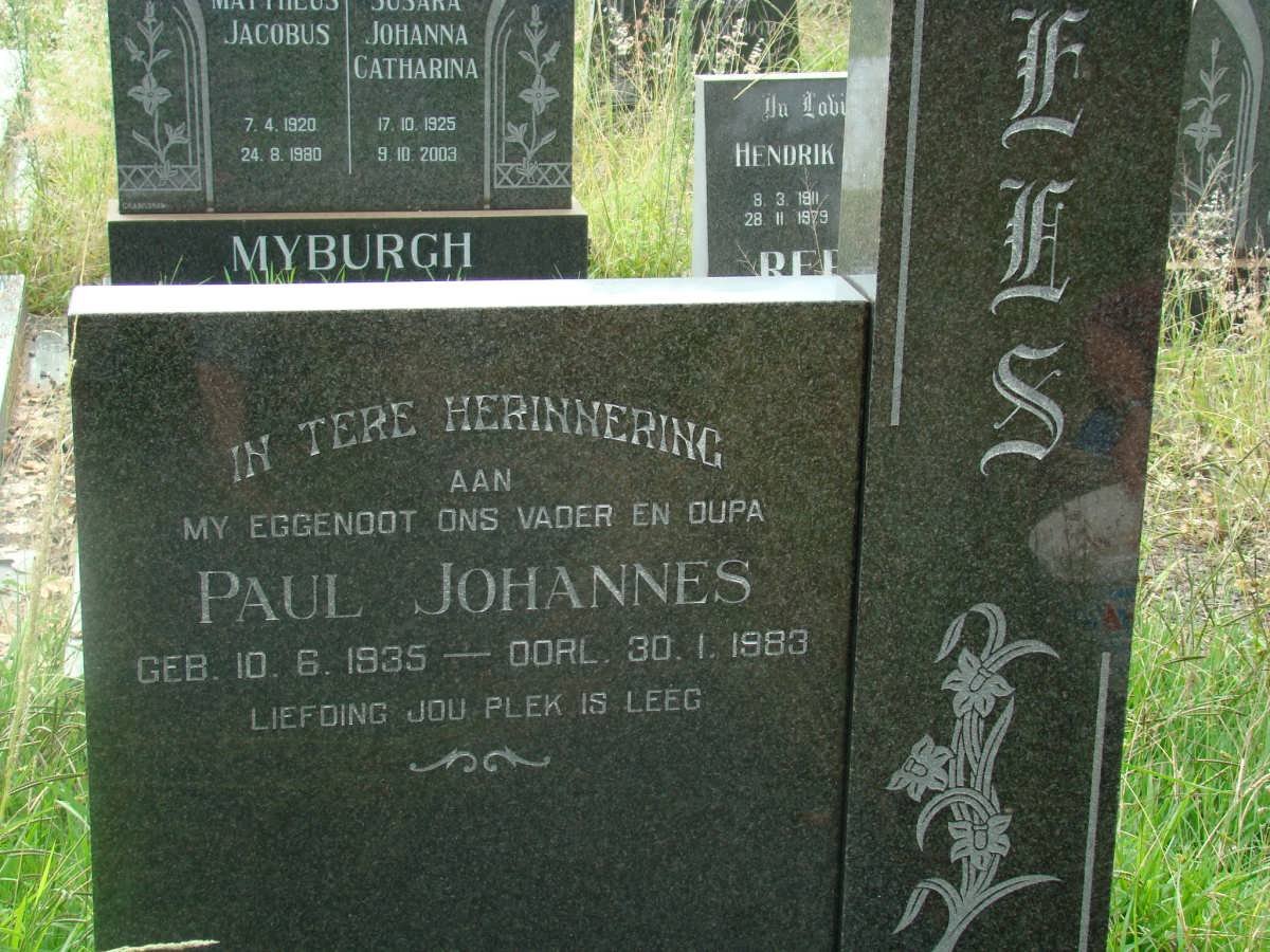 ??EES Paul Johannes 1935-1983
