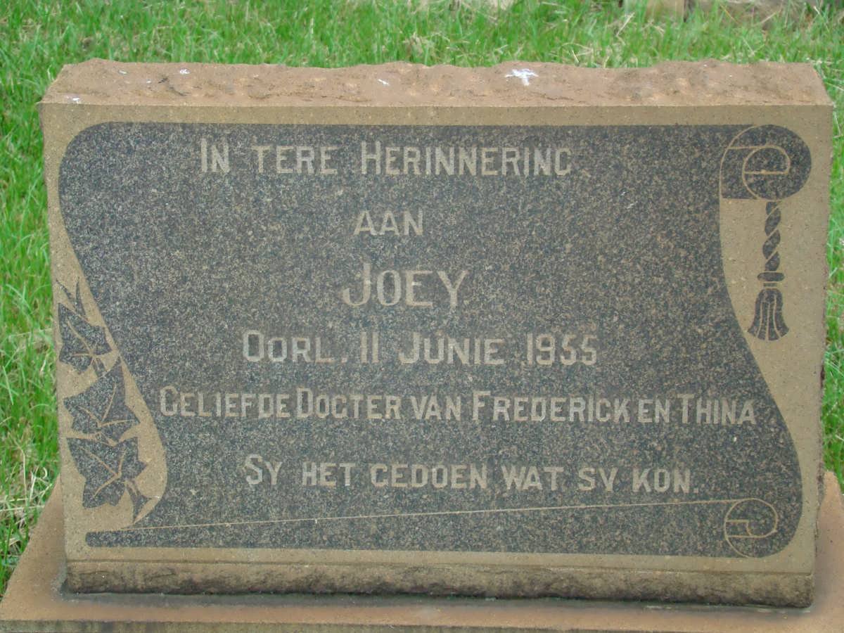 ? Joey -1955
