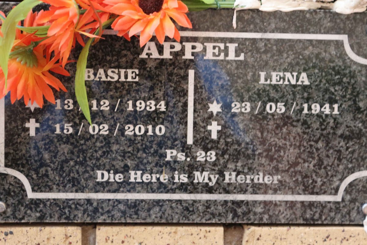 APPEL Basie 1934-2010 &amp; Lena 1941-