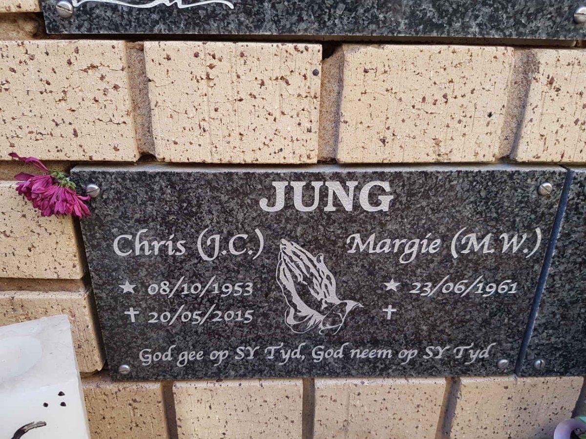 JUNG J.C. 1953-2015 &amp; M.W. 1961-